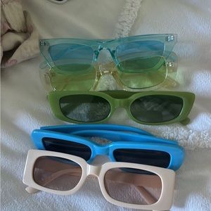 Blue sunglasses bundle
